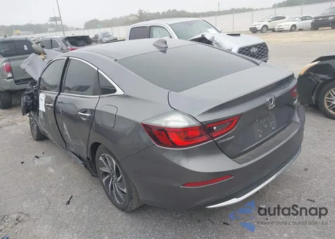 2019 Honda Insight Touring from USA, damaged, VIN 19XZE4F99KE006542